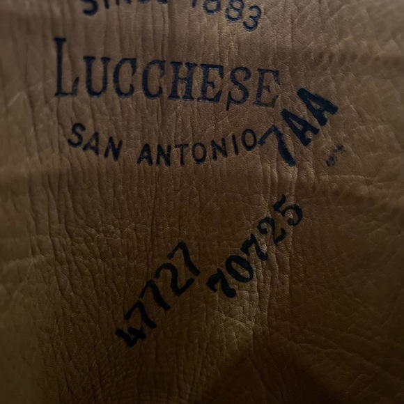Vintage Lucchese boots, Ladies 7 SSS (super slim) - Picture 4 of 7